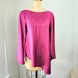 Laundry by Shelli Segal | Asymmetrical Kimono Sleeve Top | Size M